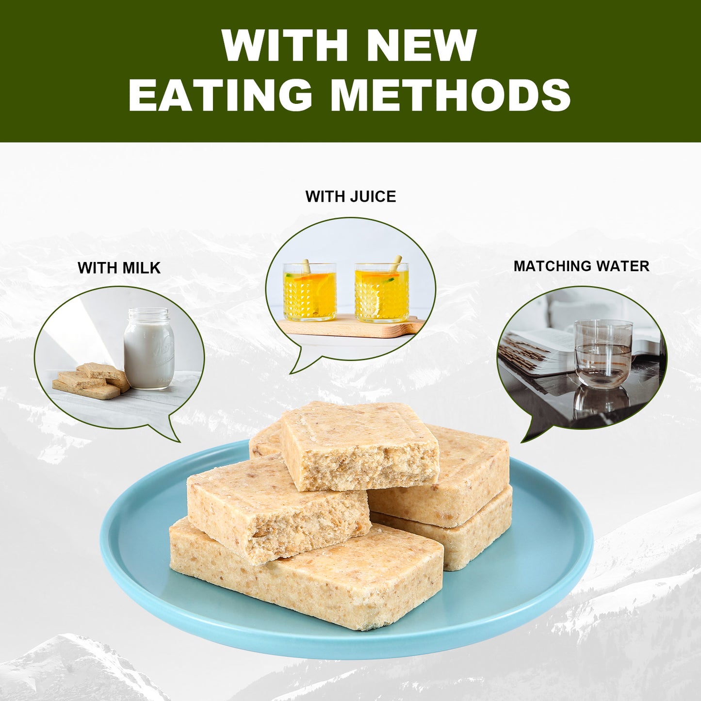 bdh energy bars for emergencies
emergency preparedness kits
survival ration food bar kits
camping food supplies
nutritional meal replacement bars
freeze-dried meals