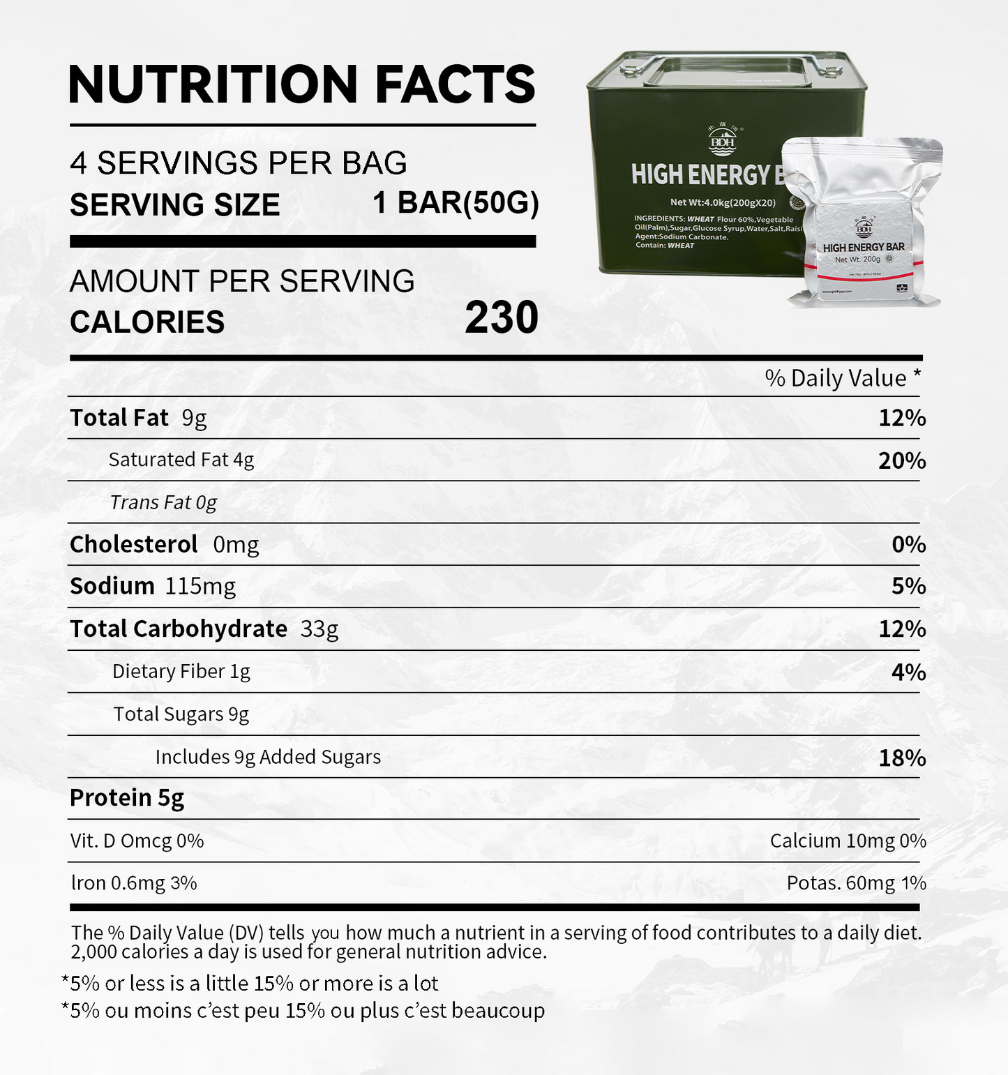 bdh energy bars for emergencies
emergency preparedness kits
survival ration food bar kits
camping food supplies
nutritional meal replacement bars
freeze-dried meals