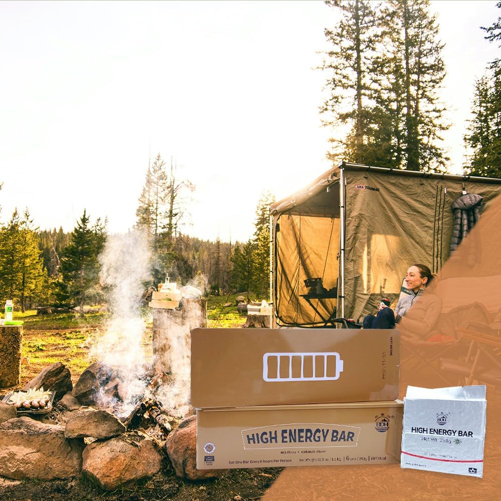 energy bars for emergencies
emergency preparedness kits
survival ration food bar kits
camping food supplies
nutritional meal replacement bars
freeze-dried meals