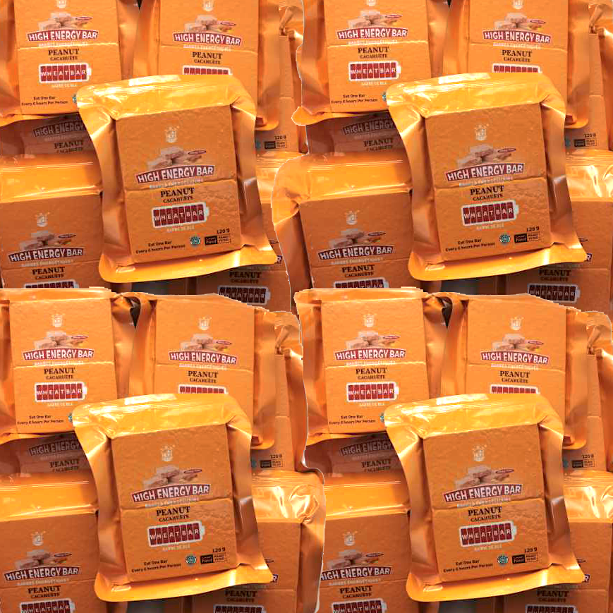 energy bars for emergencies
emergency preparedness kits
survival ration food bar kits
camping food supplies
nutritional meal replacement bars
freeze-dried meals