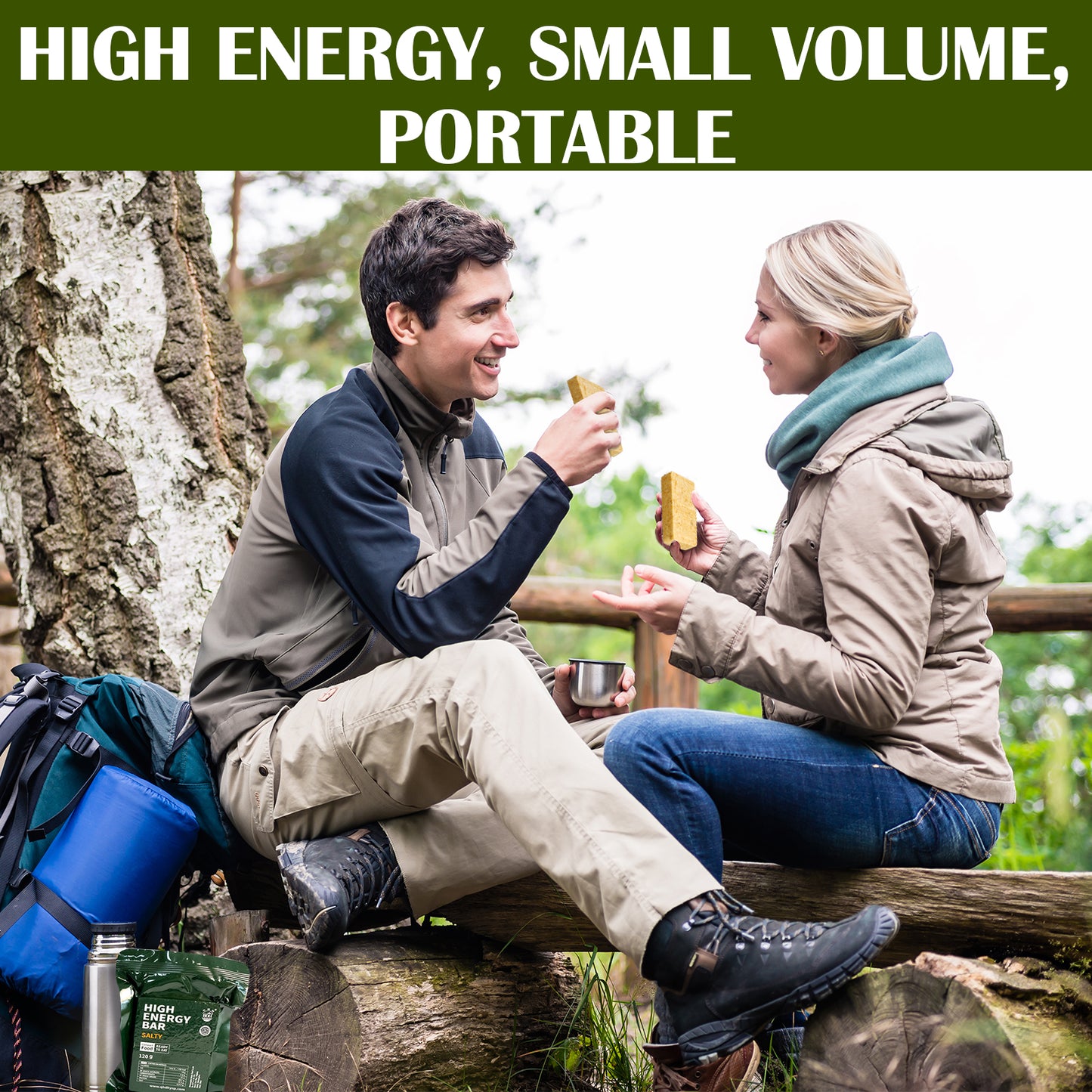 energy bars for emergencies
emergency preparedness kits
survival ration food bar kits
camping food supplies
nutritional meal replacement bars
freeze-dried meals