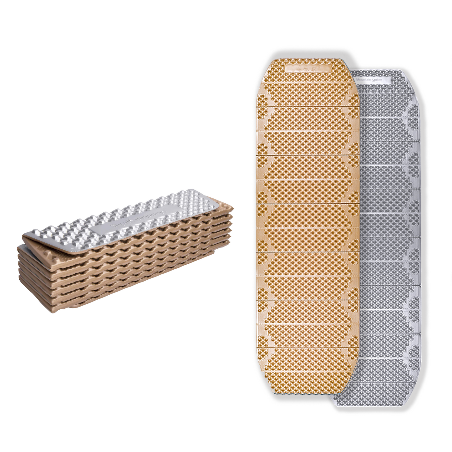 Foam Pad Camping Closed-Cell Closed Cell Folding Foam Sleeping Pad Mat Backpacking Camping Hiking Reflective Heat Mattress MountainSpring Mountain Spring 山之泉 野营睡垫 蛋巢睡垫