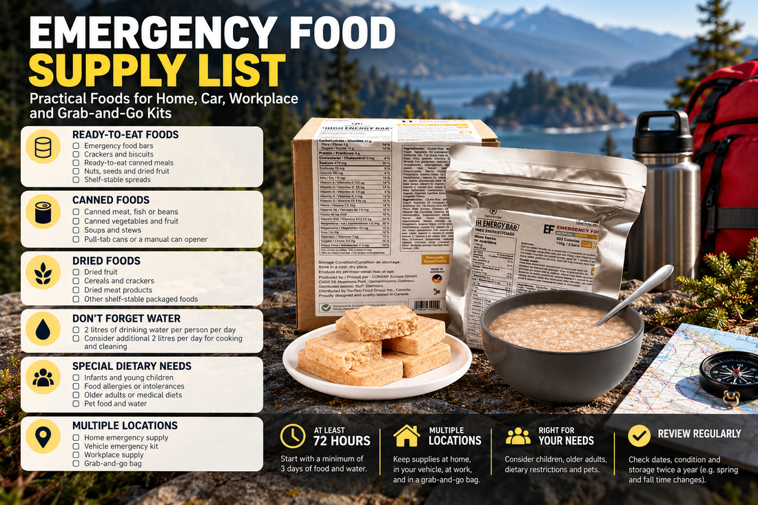 Emergency Food Supply List: A Practical Guide to Building a Reliable Emergency Food Reserve
