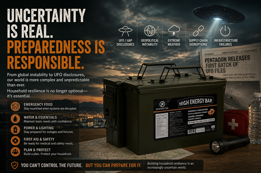 The Age of Uncertainty: UFO Disclosures, Global Instability, and the Rise of Household Resilience