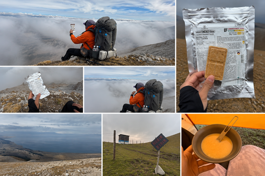 Four Days, Three Nights, No Resupply: Carrying PEAK4RATION Across the Mountains Above Sayram Lake