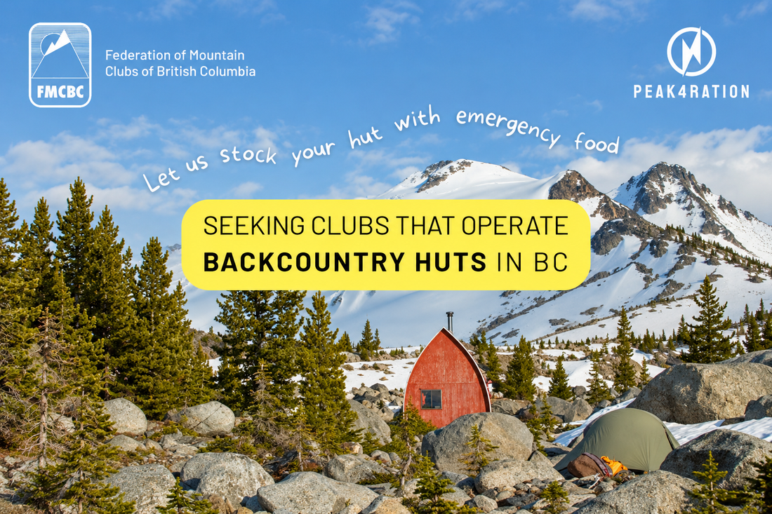 Supporting Emergency Preparedness in BC’s Backcountry: PEAK4RATION × FMCBC