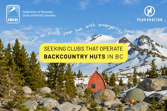 Supporting Emergency Preparedness in BC’s Backcountry: PEAK4RATION × FMCBC