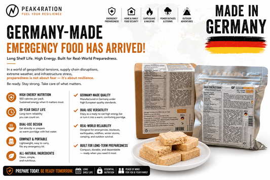 Germany-Made Emergency Food Has Arrived: Why Long-Term Preparedness Is Becoming More Relevant in an Uncertain World