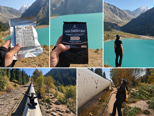 From the Pack to the Trail: PEAK4RATION at Big Almaty Lake, Kazakhstan