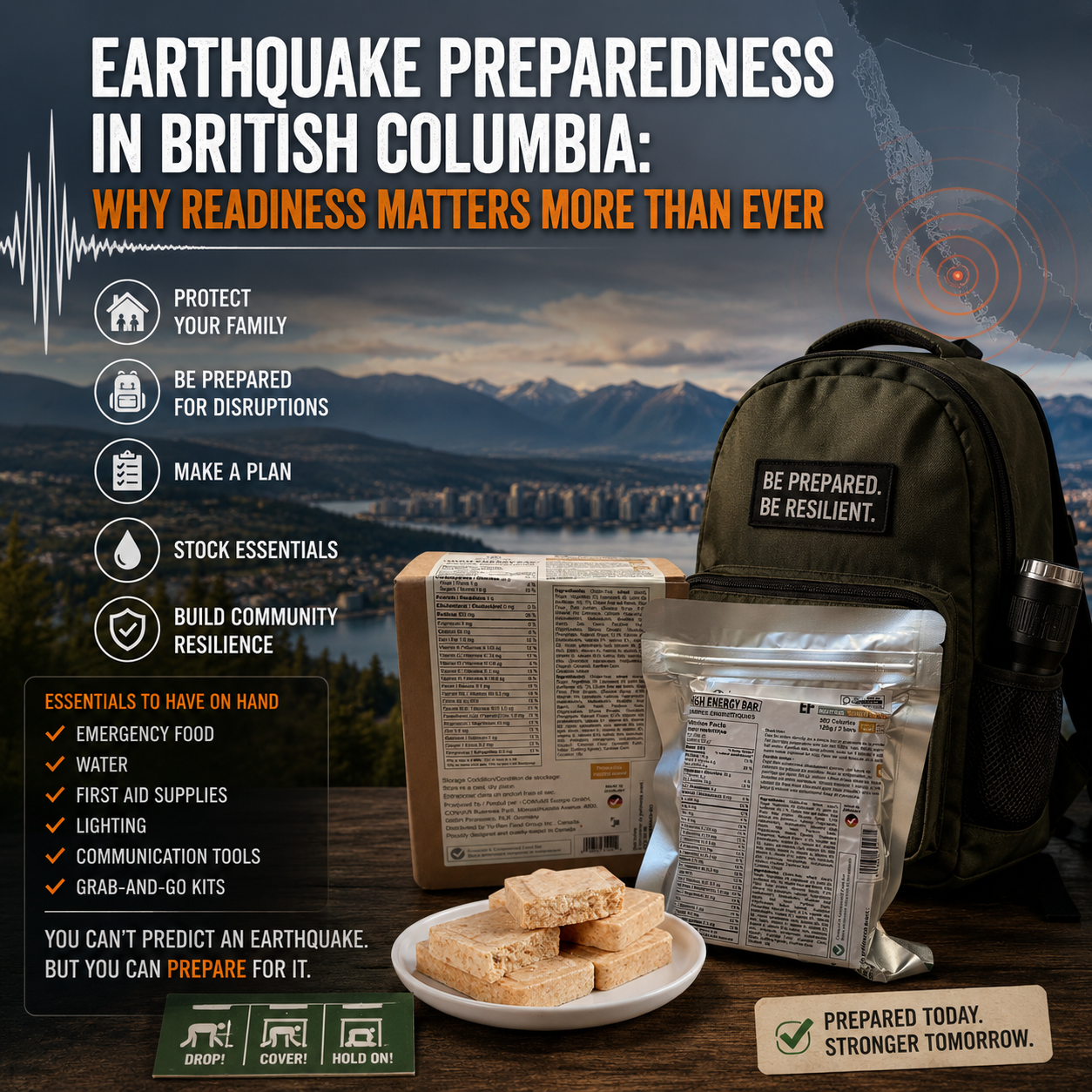 Peak4Ration’s new Germany-made emergency food products have arrived. Discover how long shelf life, compact preparedness nutrition, and growing global uncertainty are driving the rise of household resilience and modern emergency preparedness.