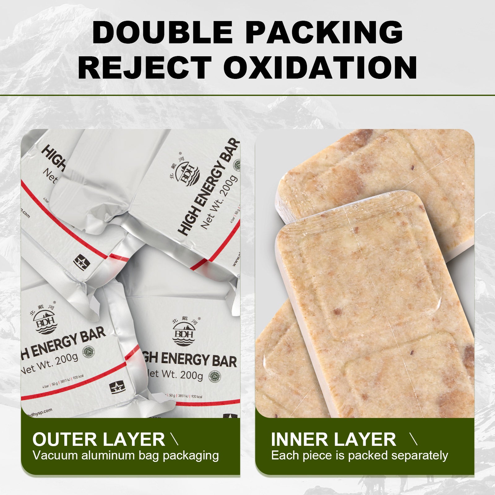 bdh energy bars for emergencies
emergency preparedness kits
survival ration food bar kits
camping food supplies
nutritional meal replacement bars
freeze-dried meals