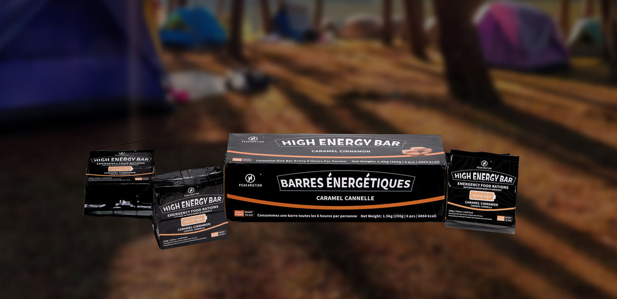 PEAK4RATION: High-Calorie MRE Emergency Food Ration Canada Survival ...